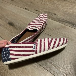 American Flag Print Toms